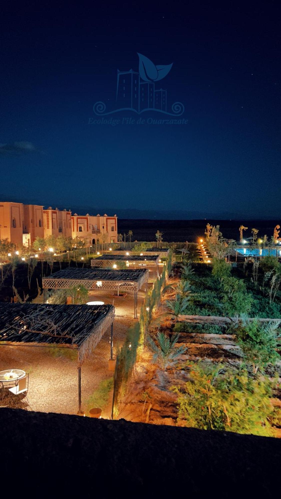 Ecolodge L'Ile De Ouarzazate Tarmigt Exteriör bild